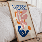 Matisse - Papiers découpés Abstract, 50x70 cm plakat