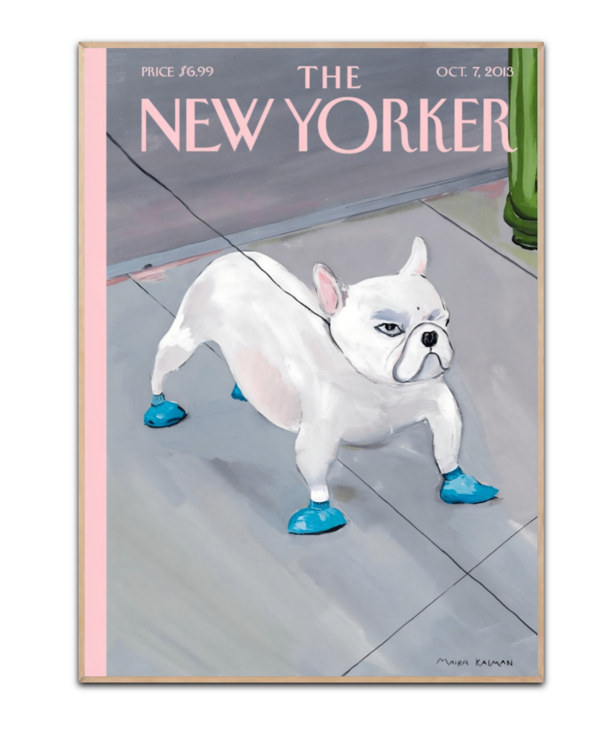 The New Yorker 2013 - White Dog plakat