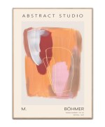 M.Böhmer - abstract Exhibition Nr. 125, 50x70 plakat