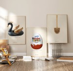 Plakatsæt 3 stk, -  Koglen, Ægget & Svanen, str. 70x100 cm - Limited Edition