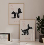 Perfekt Duo, Shit Happens & Take A Piss - 2 plakater i 50x70 cm