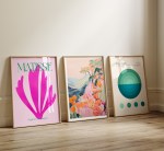 Perfekt Trio - 3 plakater i 50x70 cm - Nr. 49