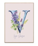 Bogstav V, - Personlig Valgfrit navn