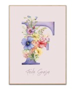 Bogstav F, - Personlig Valgfrit navn