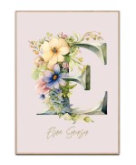 Bogstav E, - Personlig Valgfrit navn