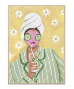 Woman Relax Time By Bea Muller Plakat - Str. A3