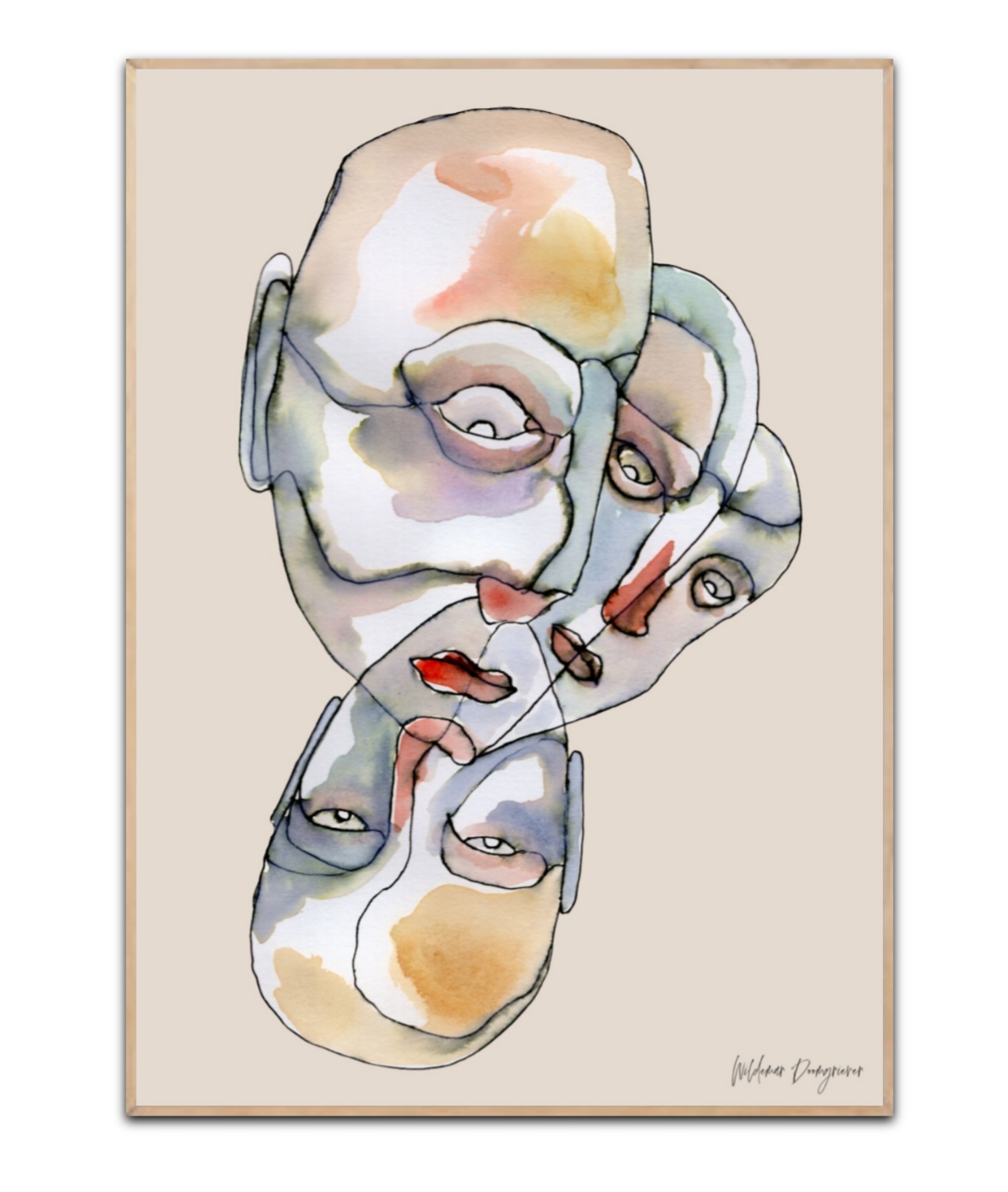 Projections By Wildemar Doomgriever Plakat - Str. A4