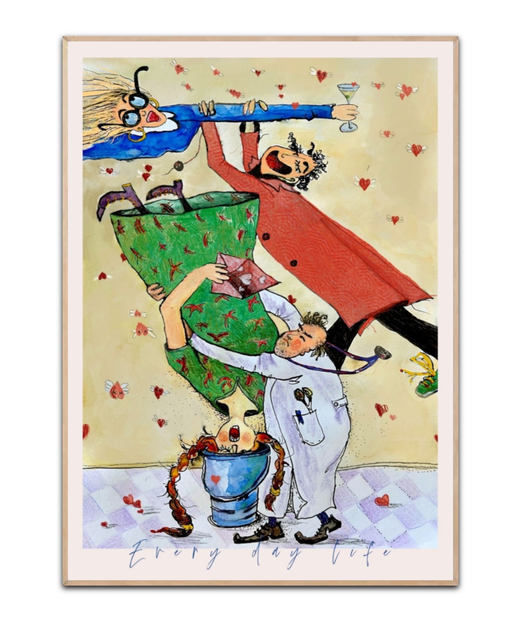 Illustrationer plakater