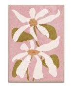 Abstract Flowers - 50x70 plakat