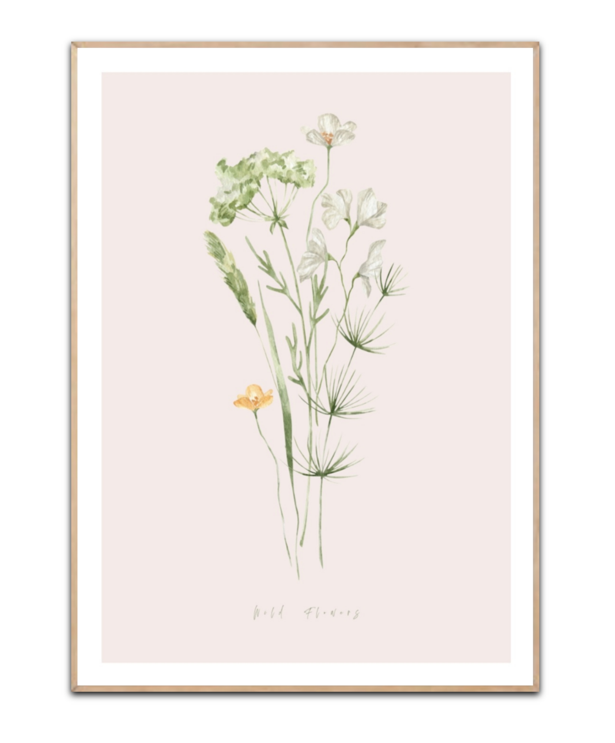 Wild Flowers - A3 Plakat