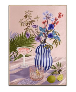 Lilac Summer plakat - 70x100 cm