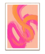 Color strokes no 14 - A3 Plakat