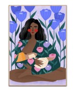 Breastfeeding, By Bea Muller plakat - 50x70 cm