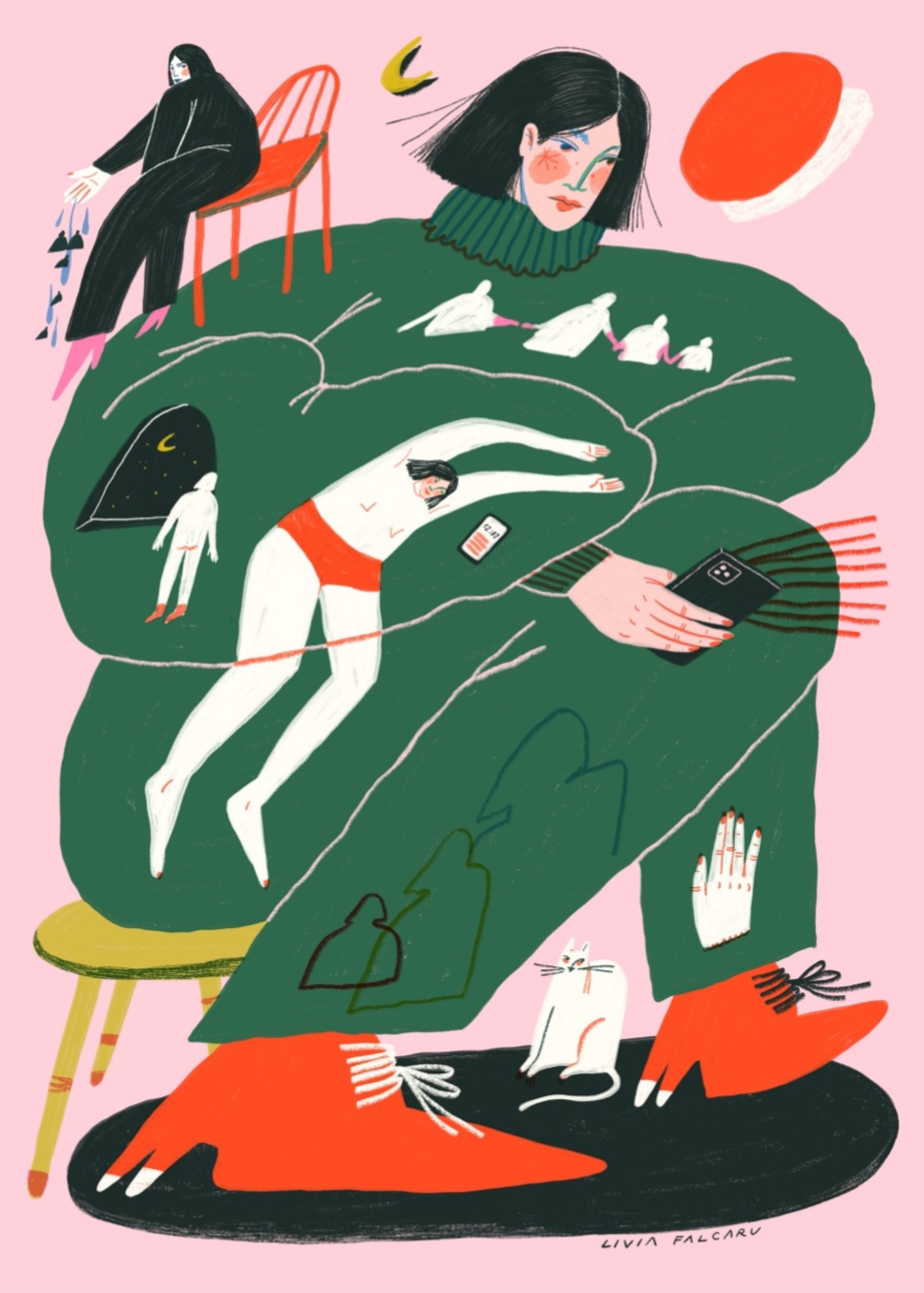 Dissociation - A3 Plakat - Billede 2