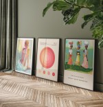 Perfekt Trio - 3 plakater i 50x70 cm - Nr. 51