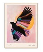 Waking bird by Mowzu, 50x70 plakat