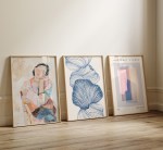 Perfekt Trio - 3 plakater i 50x70 cm - Nr. 57