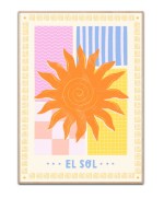 El Sol, 50x70 plakat