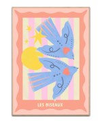 Les Oiseaux, 50x70 plakat