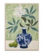 Flourish green plakat, Str. A4