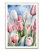 Tulip Field plakat Str. A3