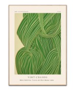 Vert Chauds collection no.2 Green, 50x70 plakat