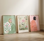 Perfekt Trio - 3 plakater i 50x70 cm - Nr. 59