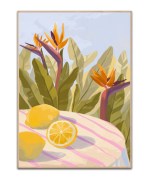 Lemon Twist plakat by Goed Blauw - 50x70 cm