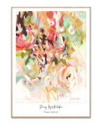 Flower Abstract plakat by Jenny Westenhofer, Str. A3