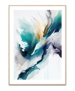 Ski Slopes plakat by Mauro - 50x70 cm