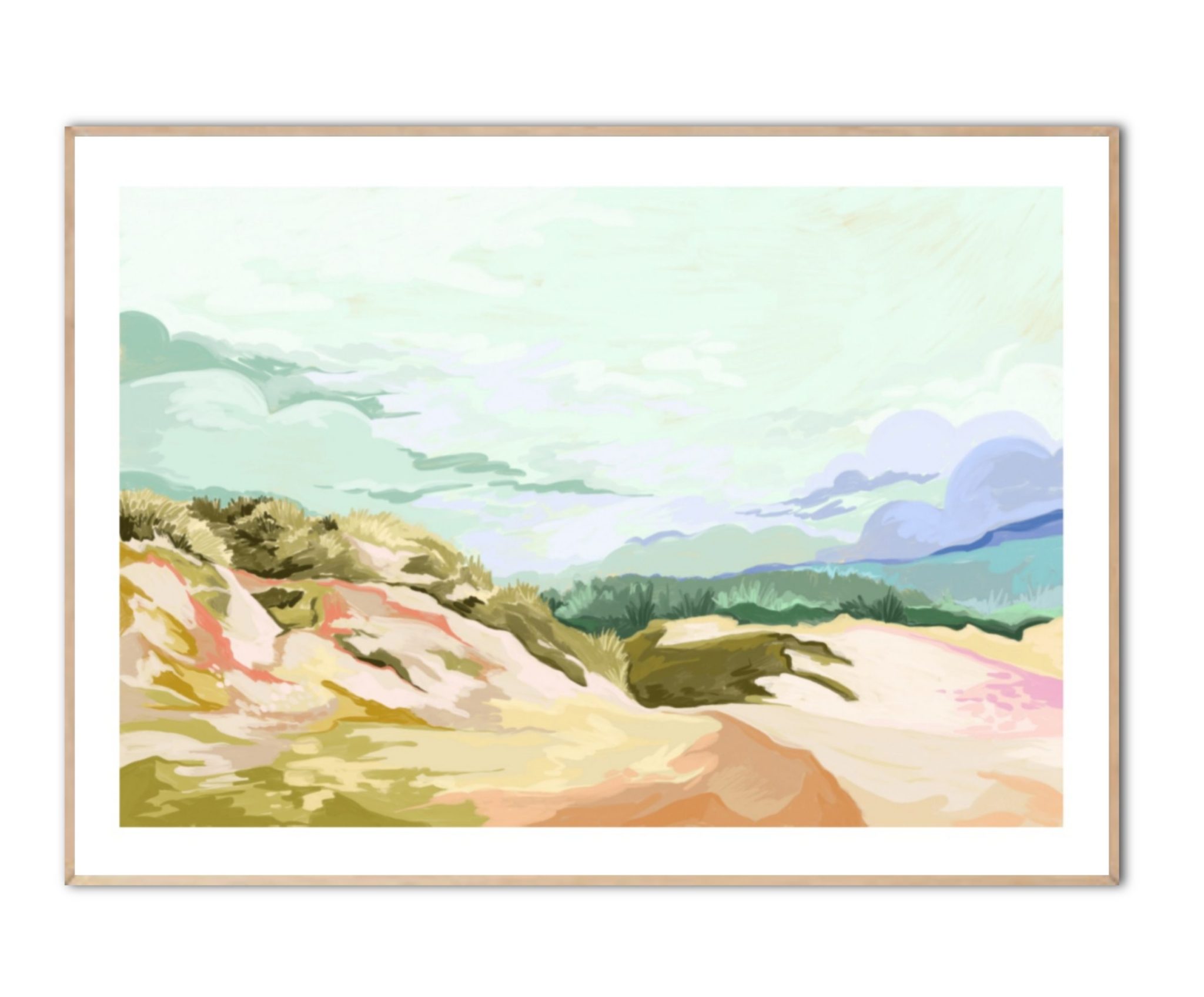 Some Fresh Air plakat by Goed Blauw - 50x70 cm