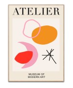 Atelierma Ratioiso plakat by Grace Art Co - 50x70 cm