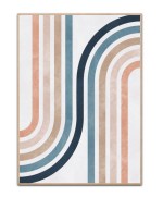 Lines and arcs 1 plakat - 50x70 cm