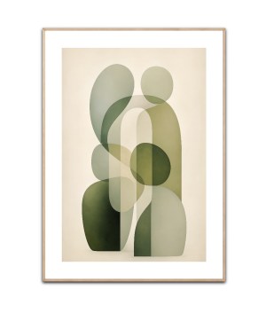 Abstract green 2 plakat