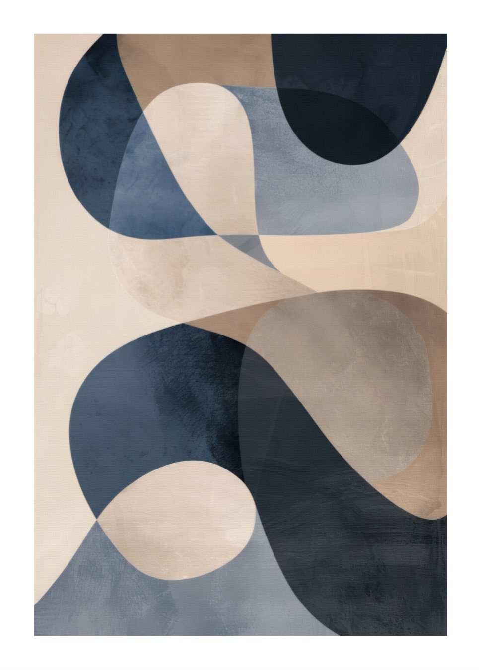 Minimalist abstract 1 plakat - 50x70 cm - Ideal poster
