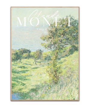 Claude Monet, Coup de vent 1881 plakat - 50x70 cm