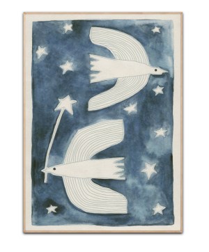 Celestial Birds by Alisa Galitsyna 50x70 cm