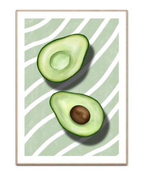 Avokados plakat by Emeliamaria, 50x70 cm