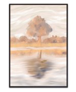 Reflections of the Jackalberry Tree by Jenna Alheit - Canvas Print