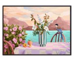 Peachy Evenings By Goed Blauw - Canvas Print