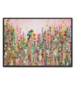 Love Feathers By Sylvie Demers - Canvas Print