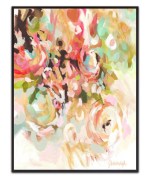 Flower Abstract By Jenny westenhofer - Canvas Print