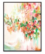 Blotch Floral By Jenny westenhofer - Canvas Print