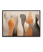 Scandi Abstract 11 By Bilge Paksouly - Canvas Print
