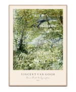Vincent Van Gogh – River Bank In Springtime plakat, Str. A4