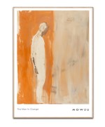 The Man In Orange plakat by Mowzu, Str. A4