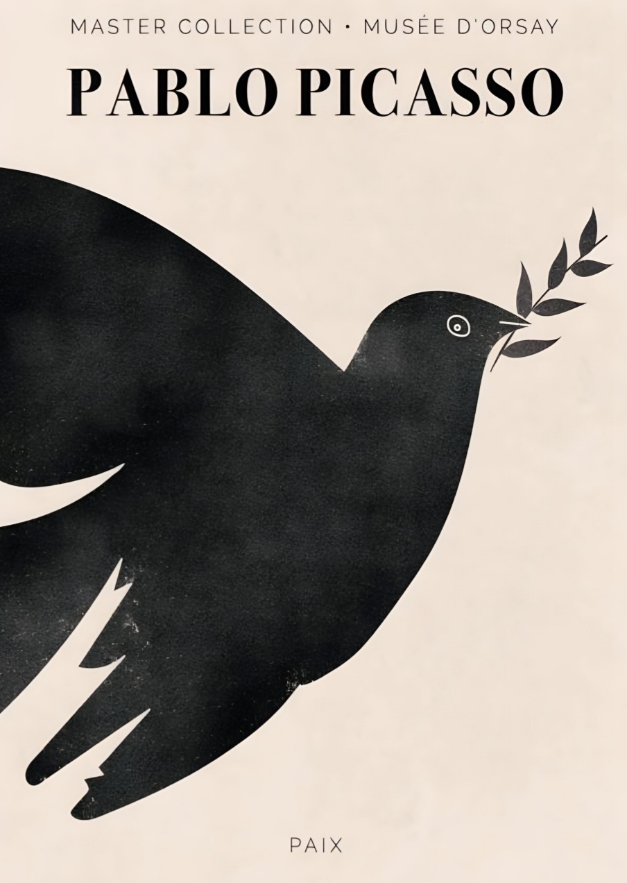 Picasso Peace Dove, Str. A5 (15x21 cm)