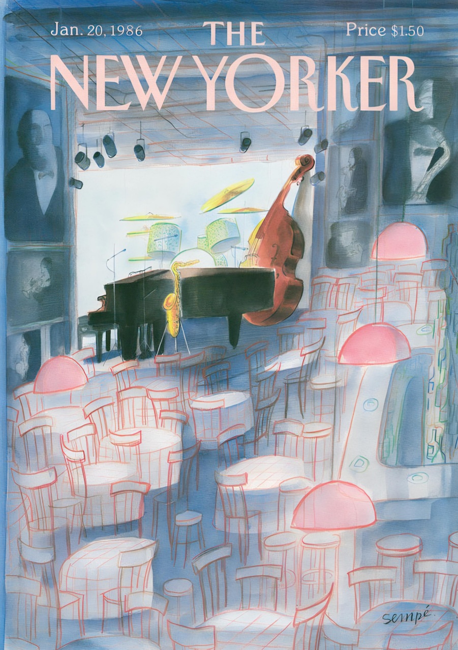New Yorker 1986, Str. A5 (15x21 cm)