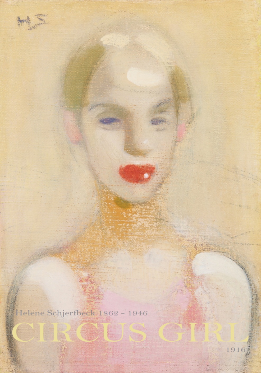 Helene Schjerfbeck - Circus Girl Str. A5 (15x21 cm)