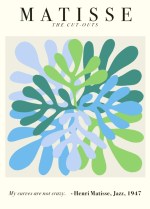 Matisse - Blue and green Str. A5 (15x21 cm)